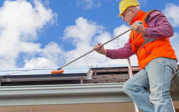 Western Hill soft wash roof cleaning